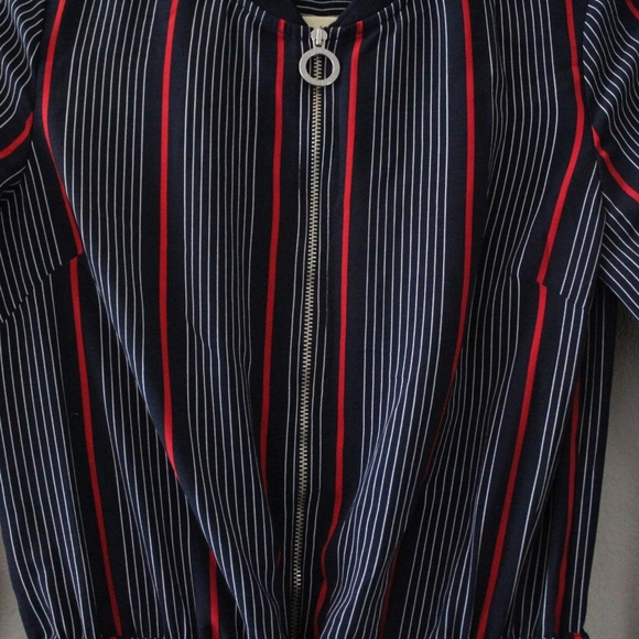 Tommy Hilfiger Navy Striped Jumpsuit - Picture 8 of 12